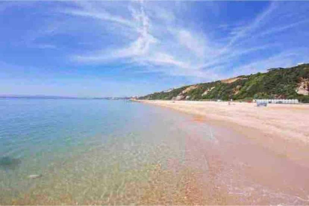 Bournemouth Nr Town Beach Train Coach Shops Lovely Entire Apartment Allows Quiet Good Dogs Eksteriør bilde